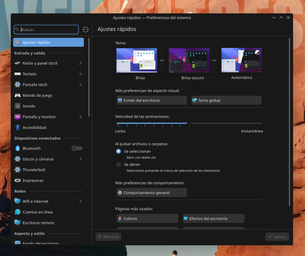 KDE System Settings